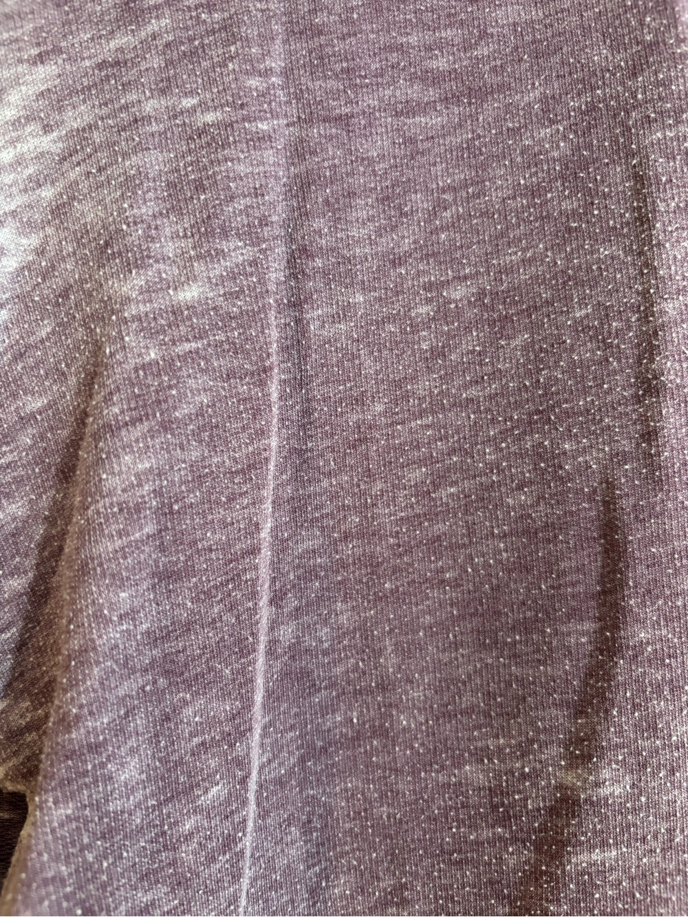 Z Supply Heathered Purple Crew Neck Pullover - Picture 8 of 9
